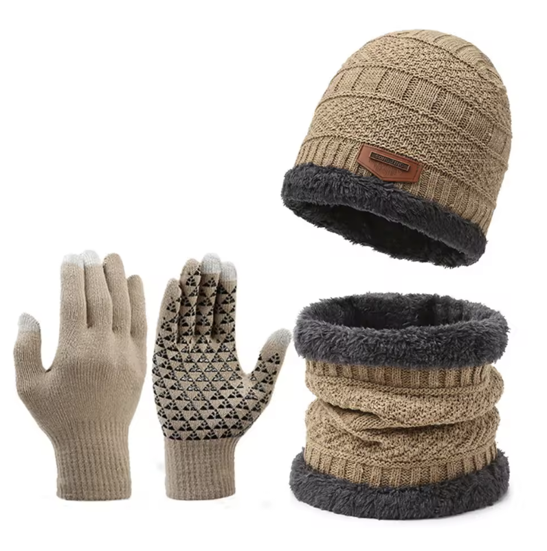 Men’s 3-Piece Windproof Winter Set