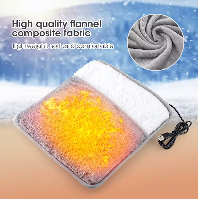 Electric Heated Foot Warmer Cushion