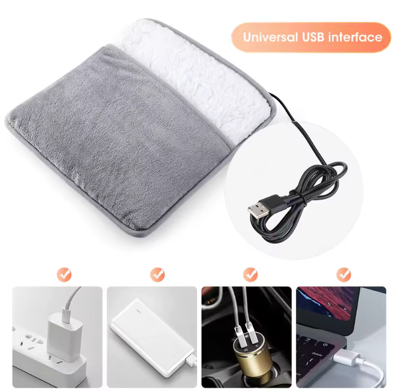 Electric Heated Foot Warmer Cushion