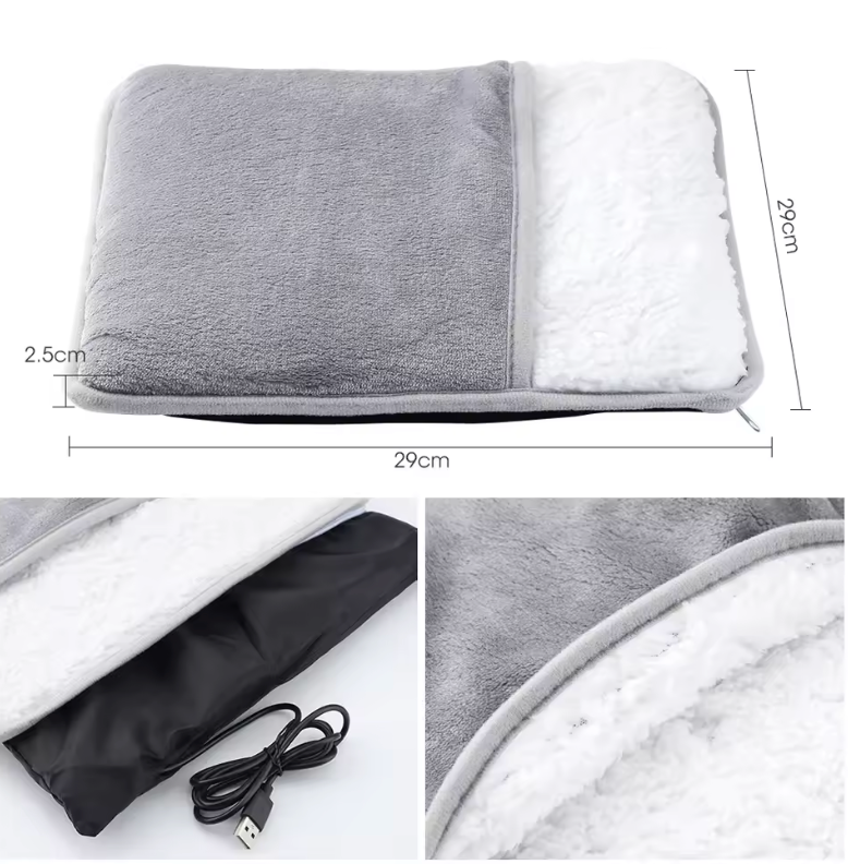 Electric Heated Foot Warmer Cushion