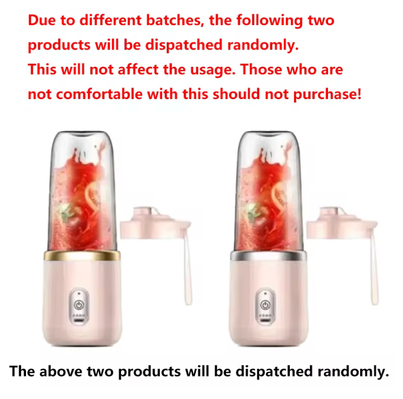 Portable USB Rechargeable Mini Juicer Blender