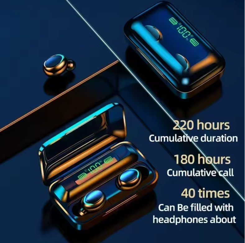 TWS F9-5 Bluetooth 5.3 Wireless Earbuds