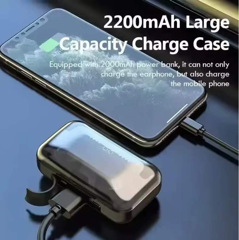 TWS F9-5 Bluetooth 5.3 Wireless Earbuds