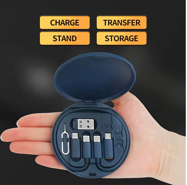 Multi USB Type-C to C 60W Charging Adapter Cable Set