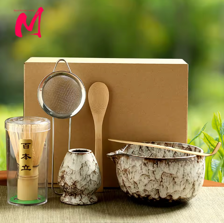 6-Piece Japanese Matcha Tea Set