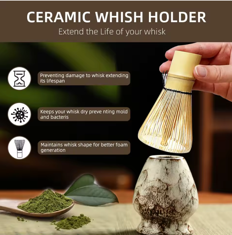 6-Piece Japanese Matcha Tea Set