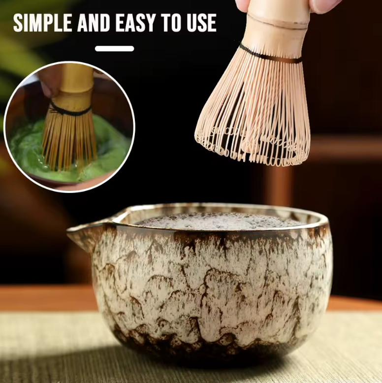 6-Piece Japanese Matcha Tea Set