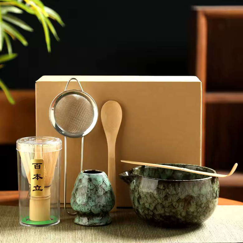 6-Piece Japanese Matcha Tea Set