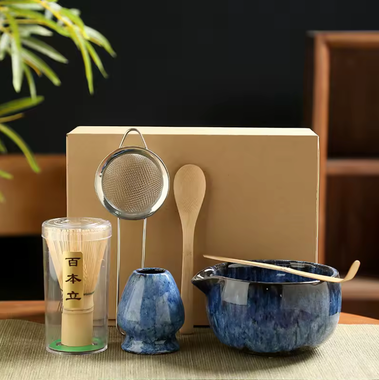 6-Piece Japanese Matcha Tea Set