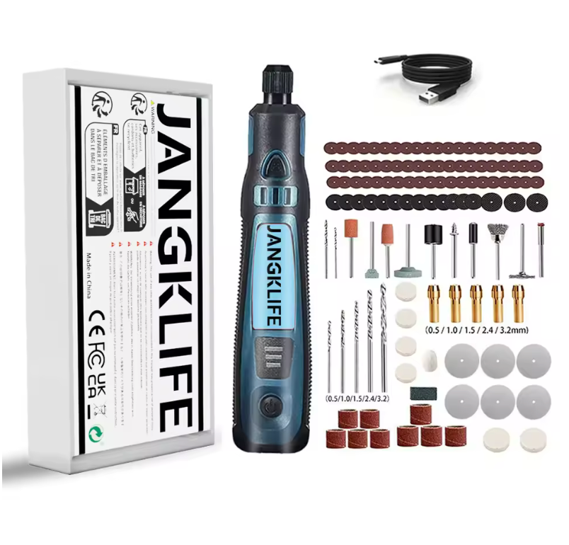 JANGKLIFE USB Wireless Rotary Tool Set