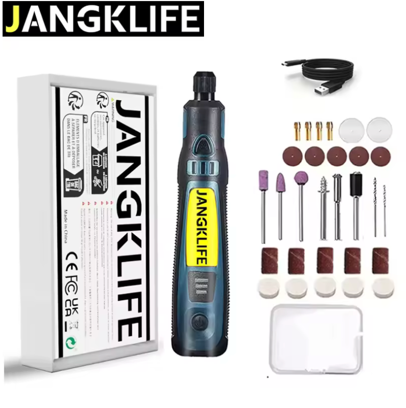 JANGKLIFE USB Wireless Rotary Tool Set