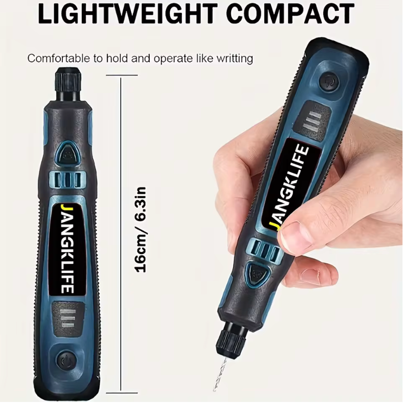 JANGKLIFE USB Wireless Rotary Tool Set