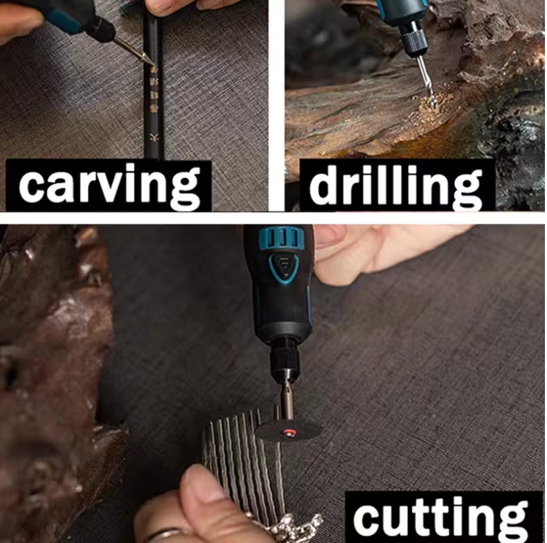 JANGKLIFE USB Wireless Rotary Tool Set