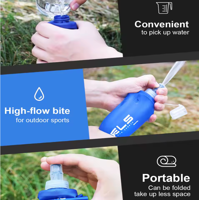 Collapsible Silicone Outdoor Water Bottle