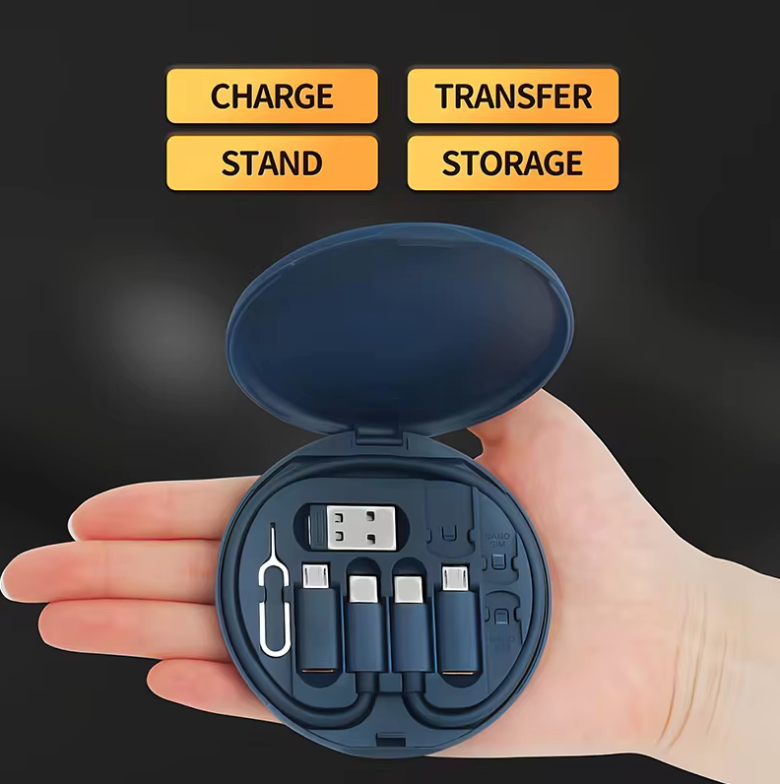 Multi USB Type-C to C 60W Charging Adapter Cable Set