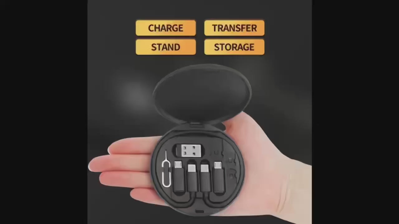 Multi USB Type-C to C 60W Charging Adapter Cable Set